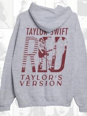 Red Taylor’s Version Hoodie | TAYLOR SWIFT HOODIE Loving Him was Red XXL